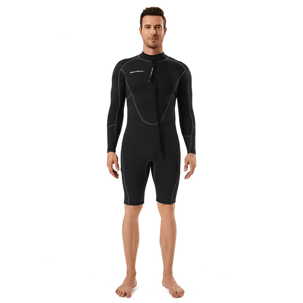 Mens Long Sleeve Shorty Wetsuit